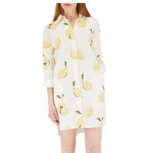 MaxMara Osella Lemon Shirt Dress - Rare/Sold Out